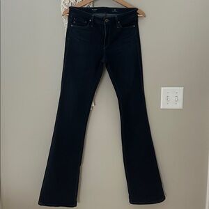 AG Adriano Goldschmied Angel Low Rise Bootcut Darkwash Denim Sz 26 R